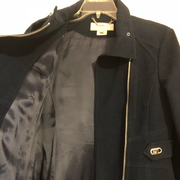 NWOT Karen Millen Military Coat, Navy, Sz10 - Picture 5 of 8